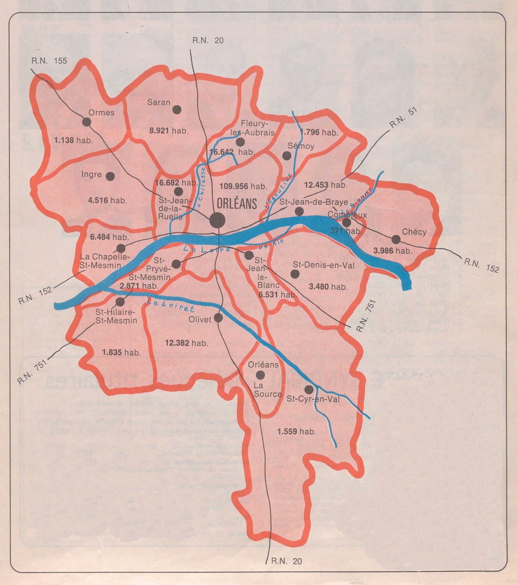 1964-1998, les débuts de l'intercommunalité dans l'agglomération orléanaise