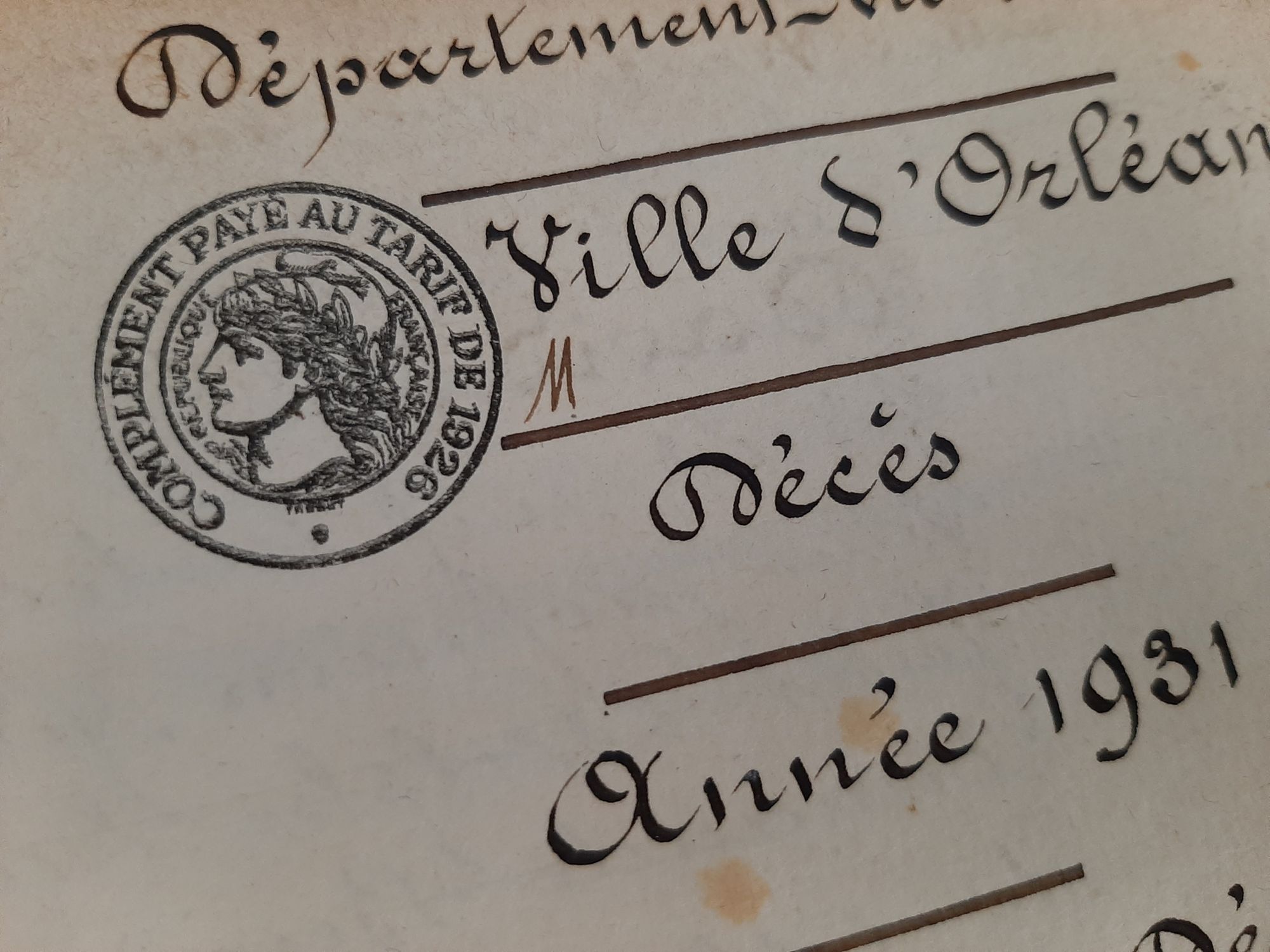 Opération de numérisation 2024