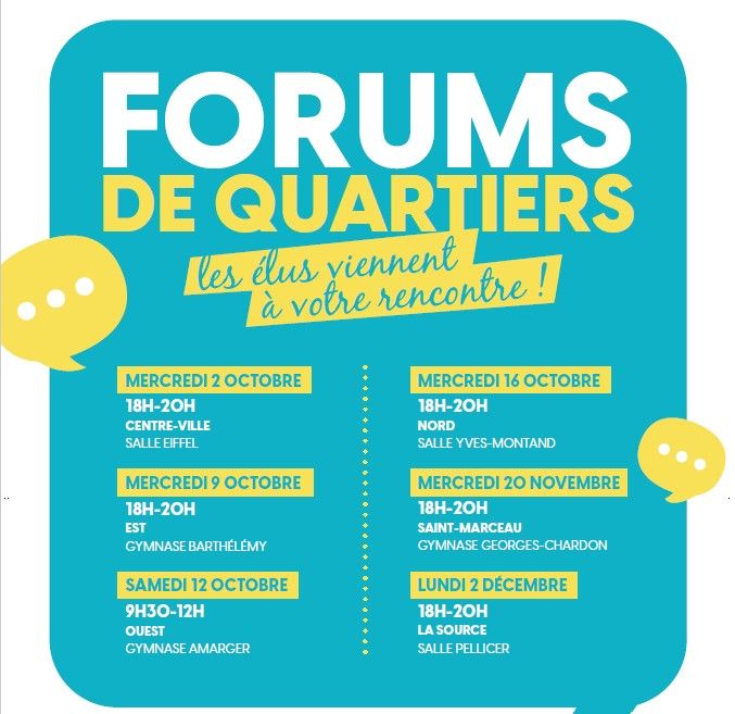 Forum des Quartiers