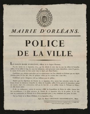 Police de la Ville (AMO, 15Fi19).