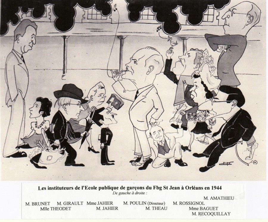 Instituteurs et institutrices d&#039;Orléans