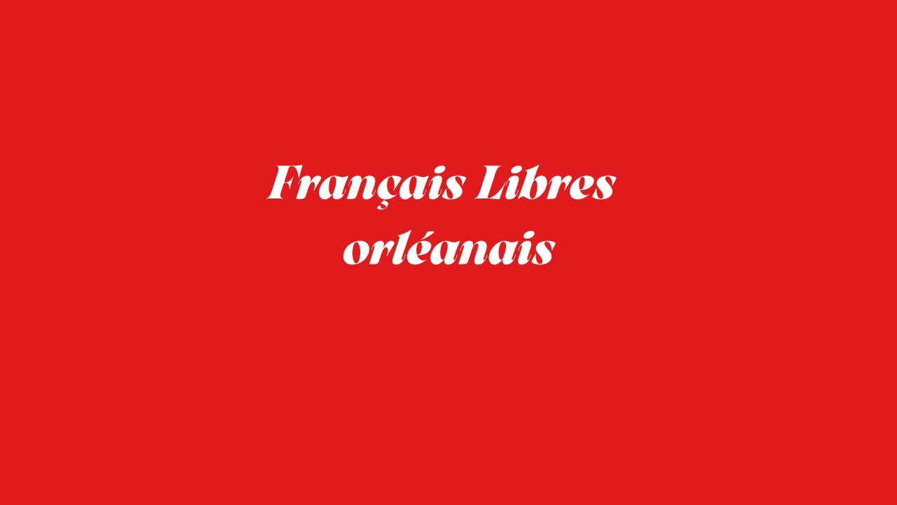 Quelques Français libres orléanais
