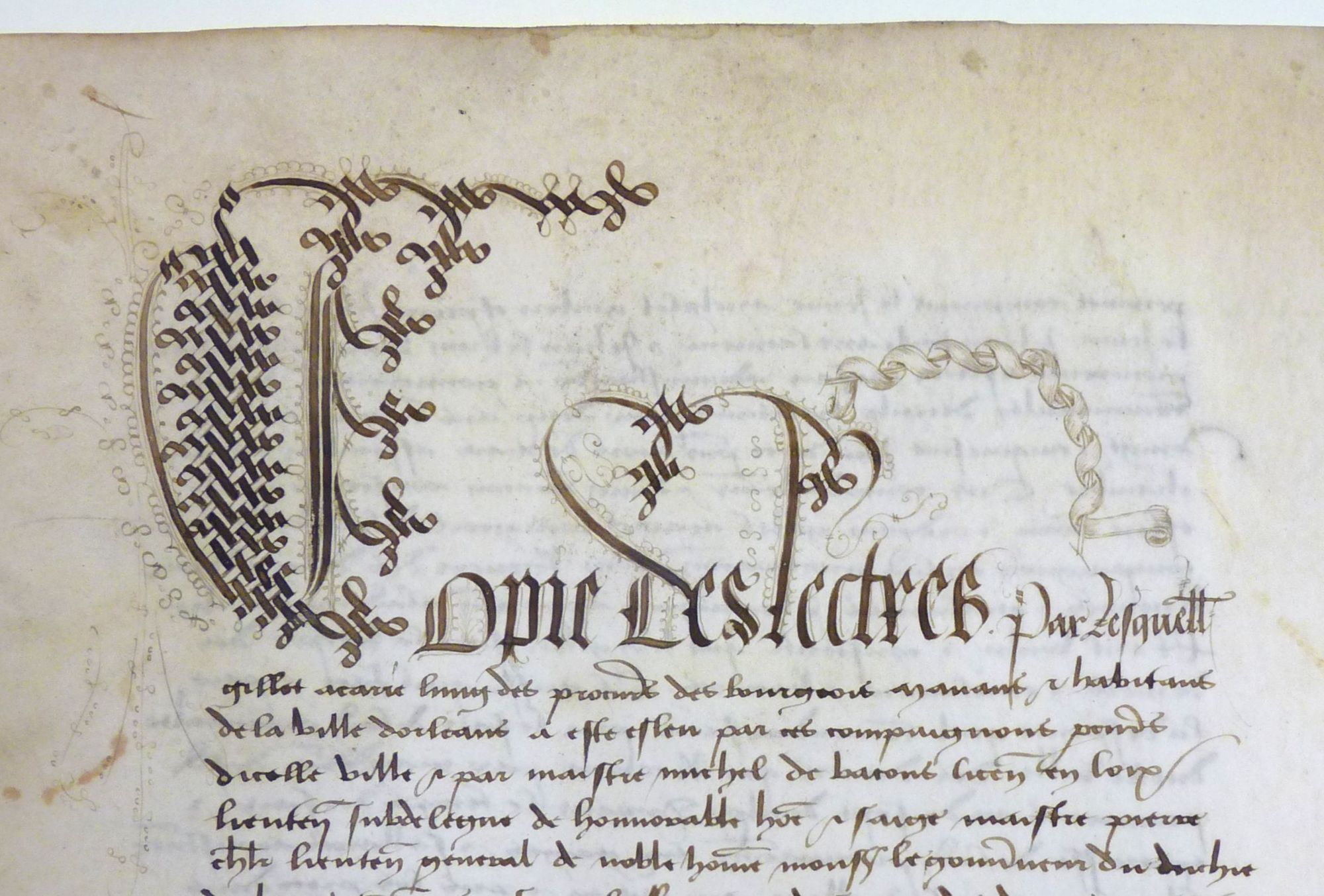 Archives en renaissance