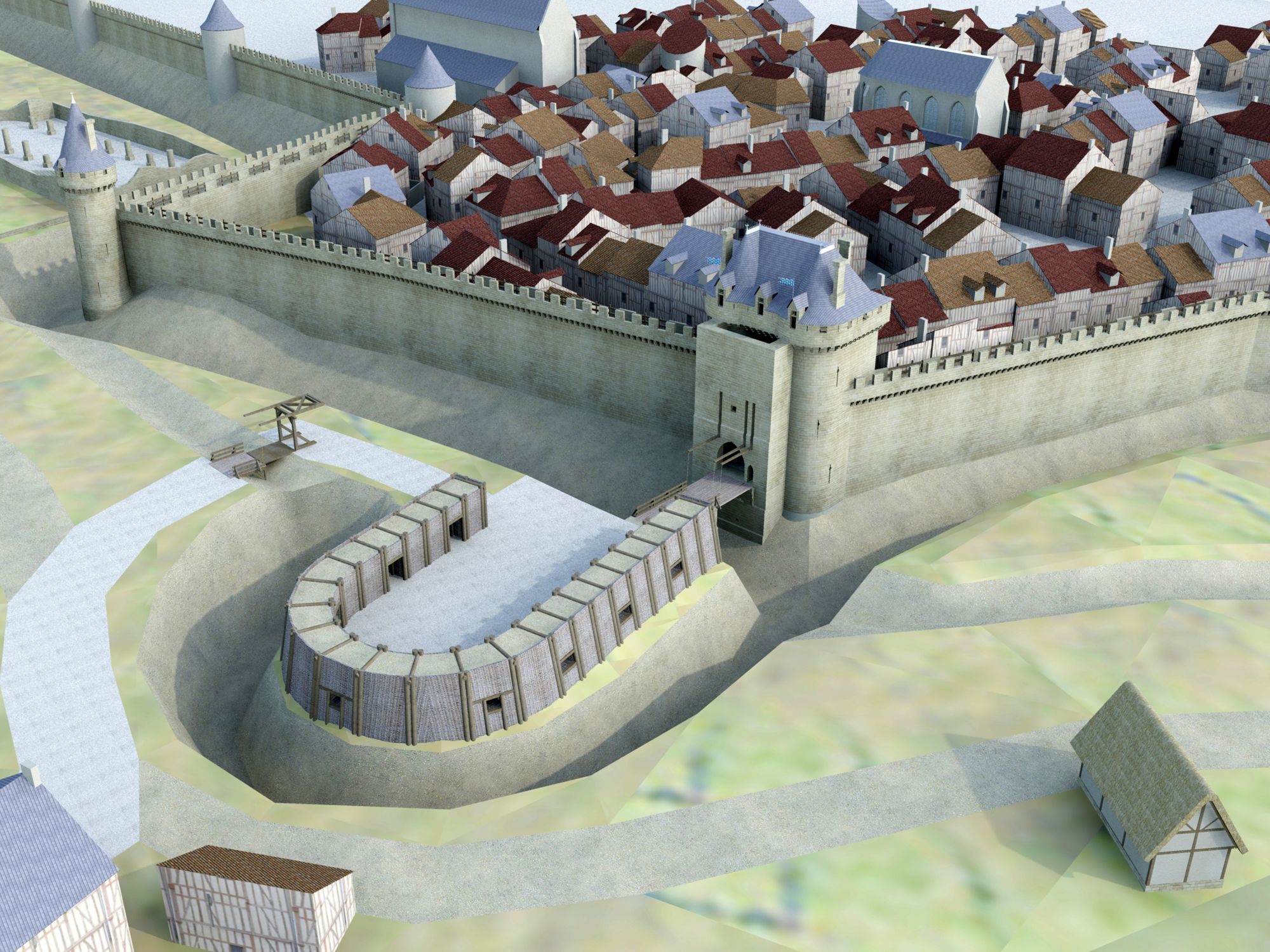 Restauration, numérisation et exploitation des fonds