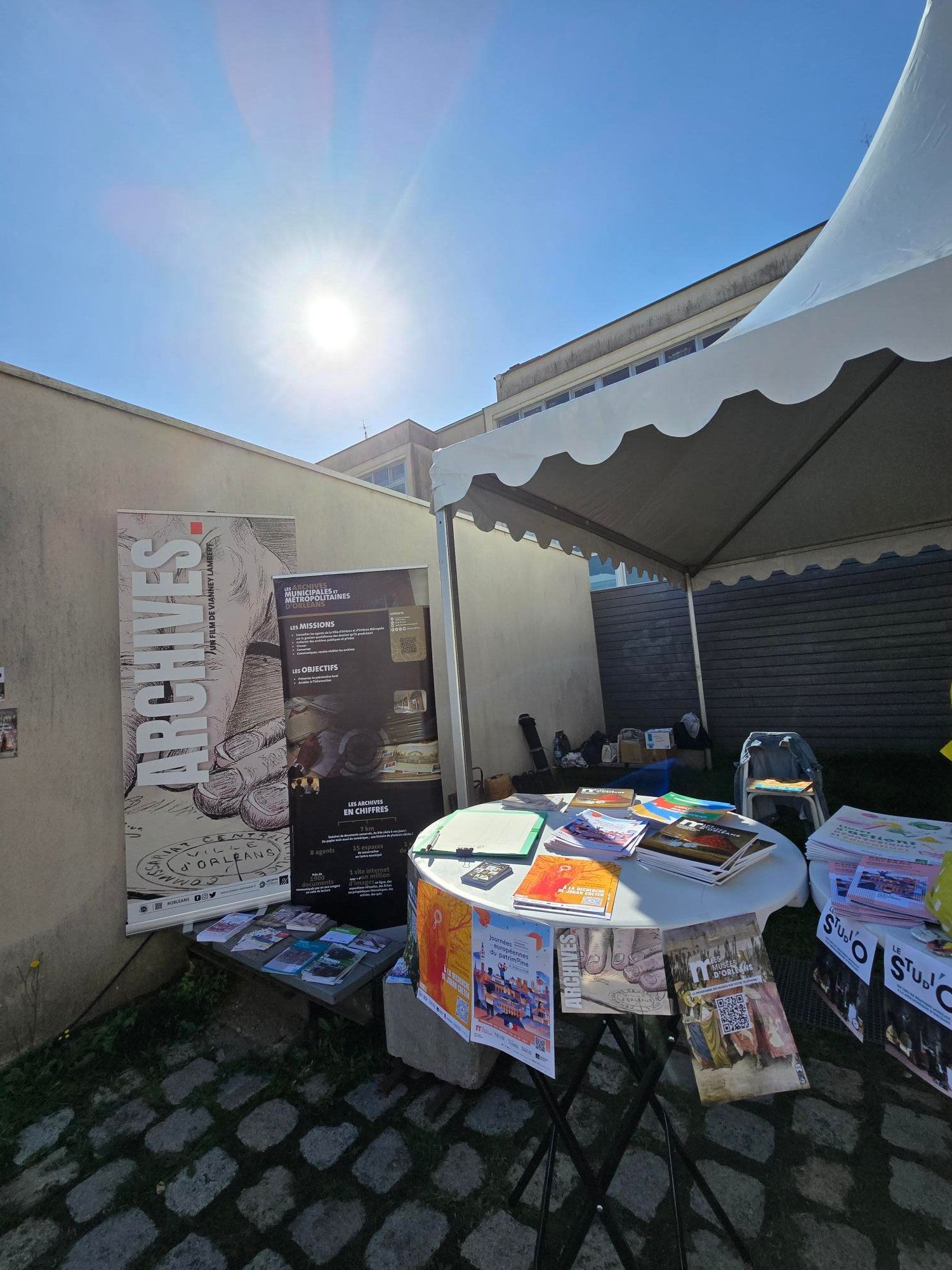 Nos supports de communication à destination des visiteurs.