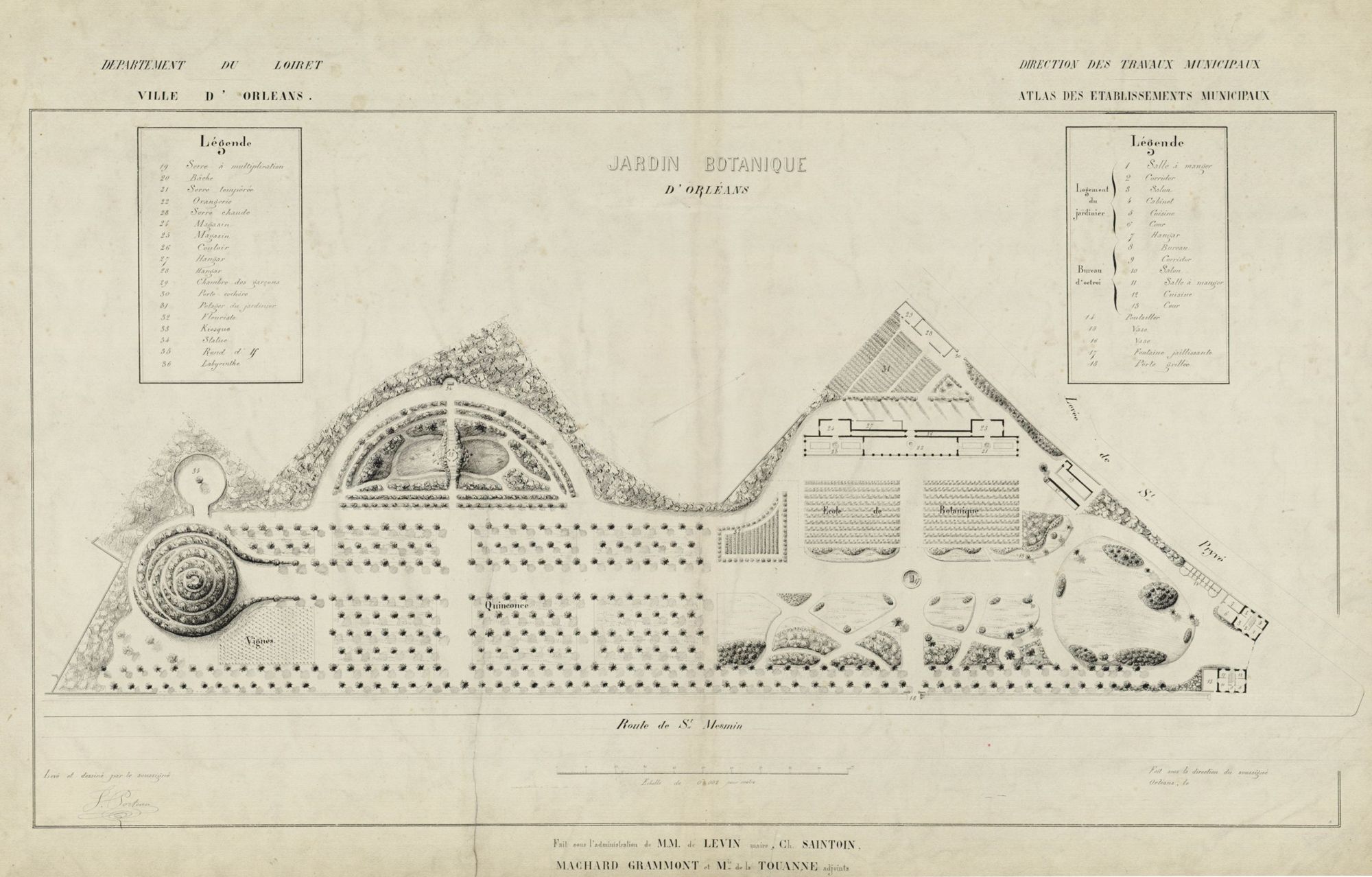 Une double vocation : Jardin de botanique et d'agrément