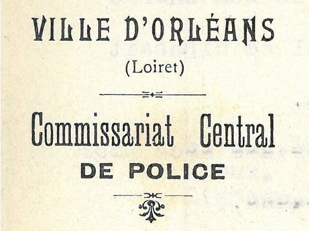 Rapports de police : en-tête