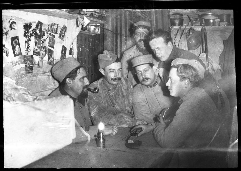 Groupe d'infirmiers, sans date (fonds Gaston Malard)