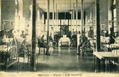 Hôpital - Saint-Paul, vers 1914 (2Fi442)