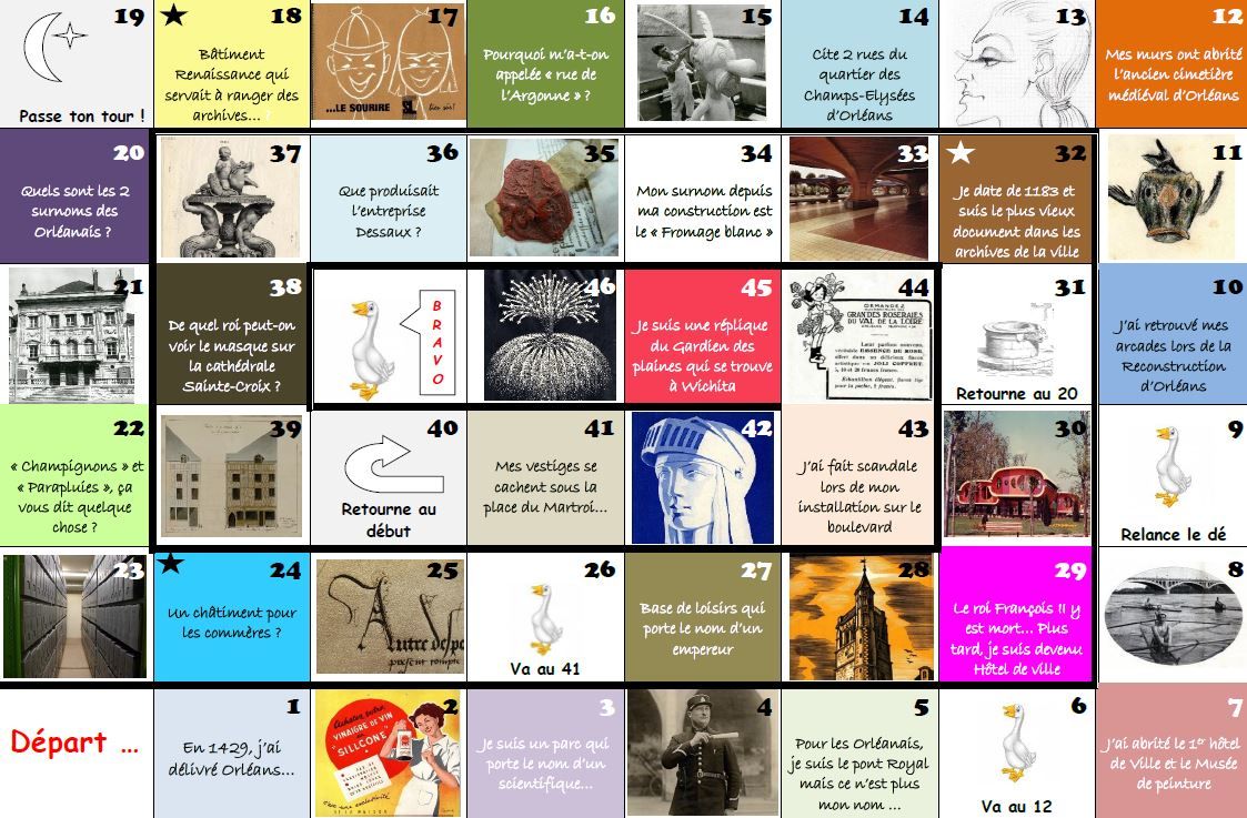 Jeu de l'oie orléanais