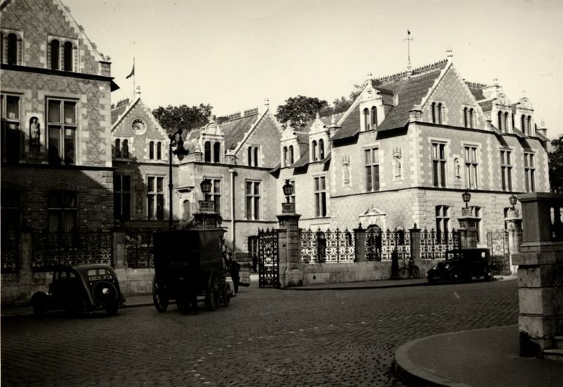 Hôtel Groslot au milieu du XXe siècle