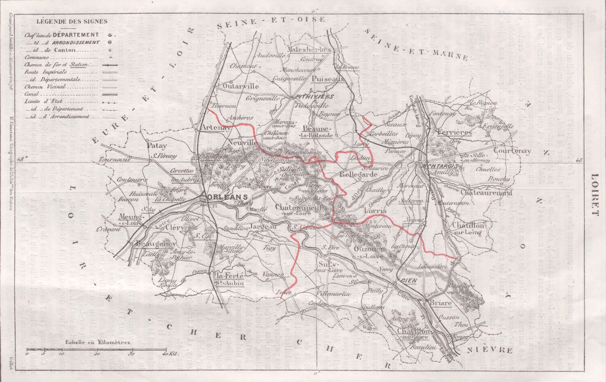 Ouvrages sur le Loiret