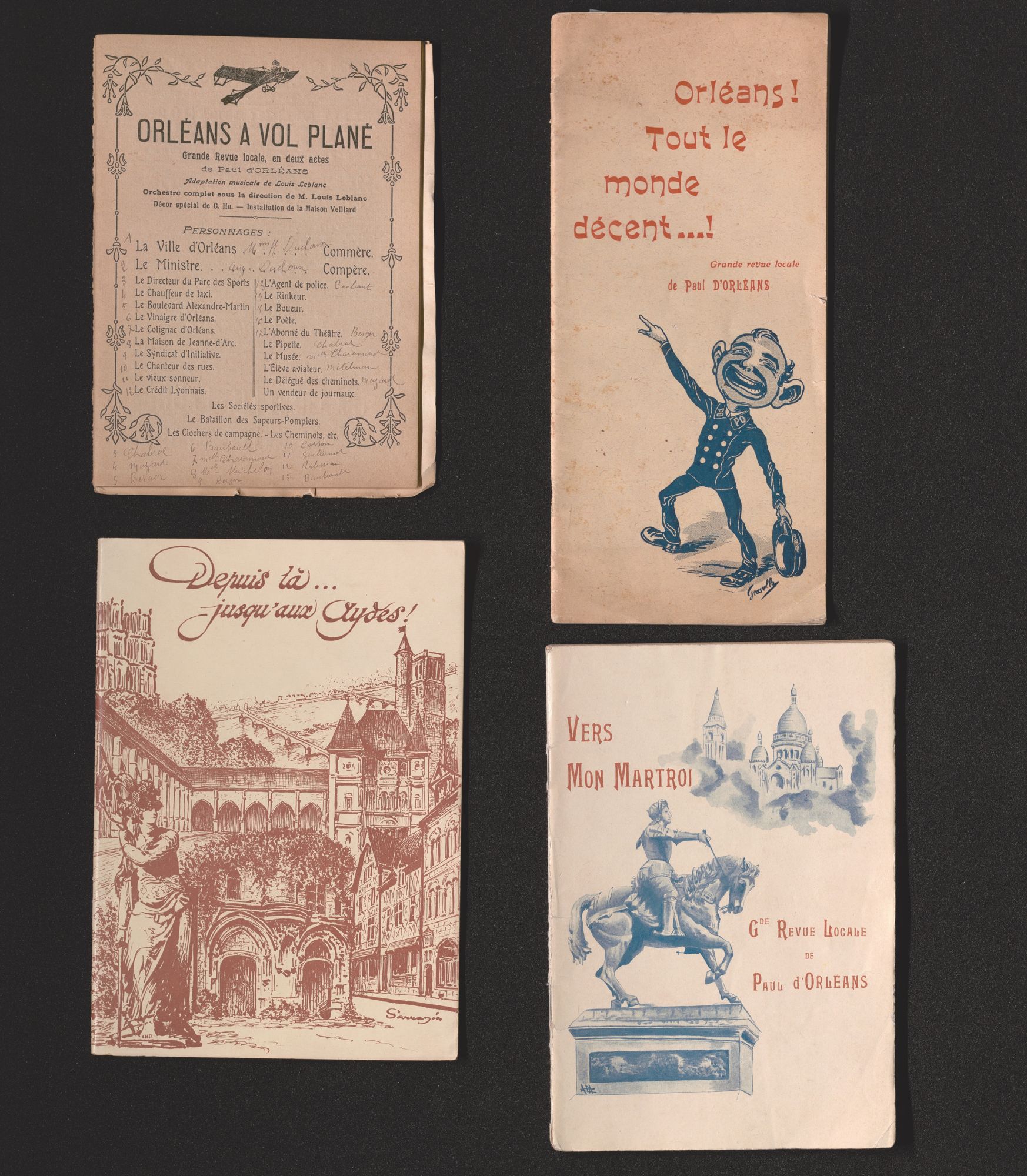 Les revues de Saint-Joseph des années 1911, 1913, 1925 et 1927