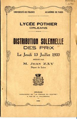 Lycée Pothier (C10750)
