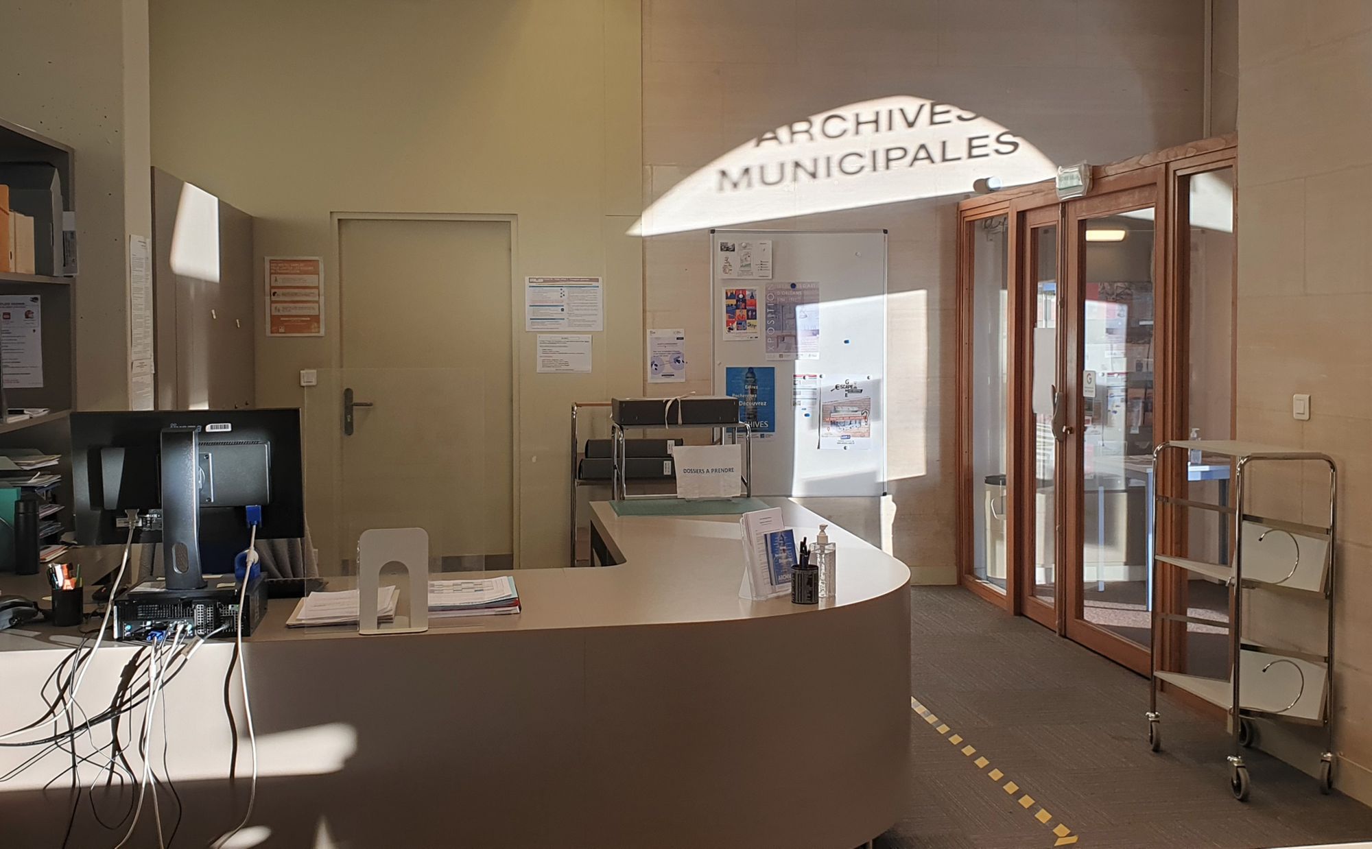 Fermeture exceptionnelle de la salle de lecture