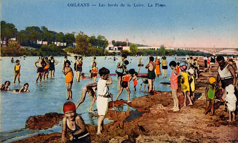 Les bords de la Loire - La plage